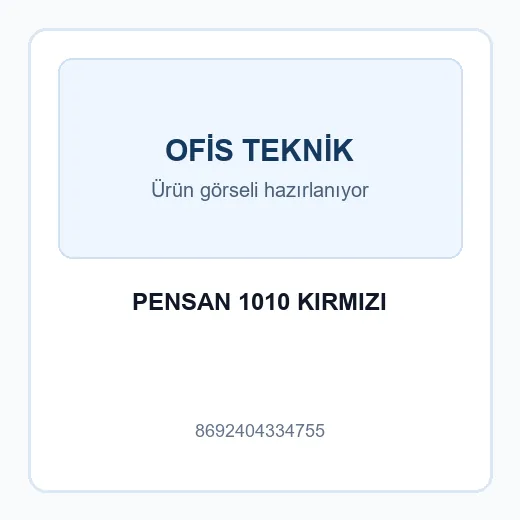 PENSAN 1010 KIRMIZI