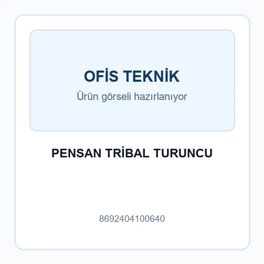 PENSAN TRİBAL TURUNCU