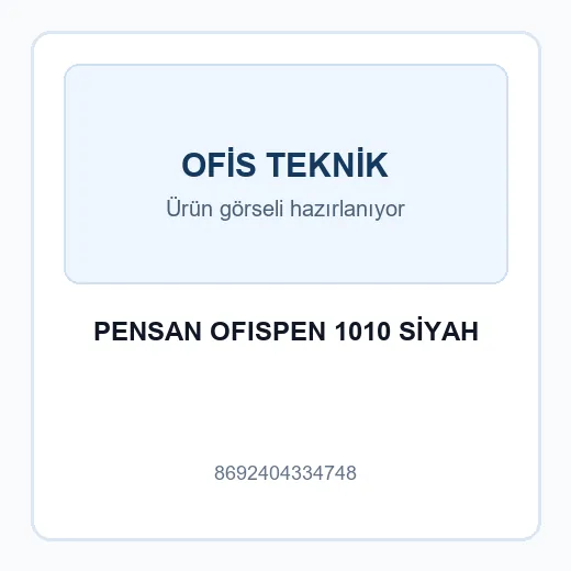 PENSAN OFISPEN 1010 SİYAH