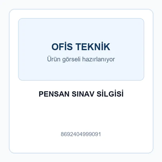 PENSAN SINAV SİLGİSİ