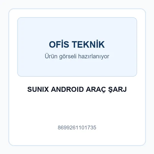 SUNIX ANDROID ARAÇ ŞARJ