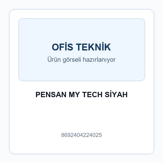 PENSAN MY TECH SİYAH