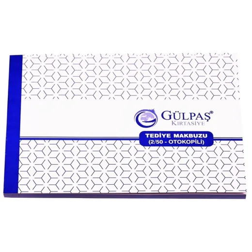 GÜLPAŞ TEDİYE MAKBUZU 2 NÜSHA