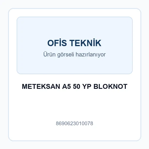 METEKSAN A5 50 YP BLOKNOT