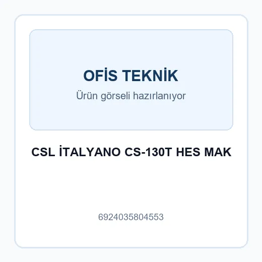 CSL İTALYANO CS-130T HES MAK