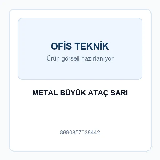 METAL BÜYÜK ATAÇ SARI