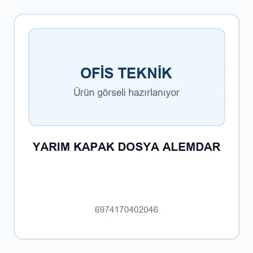 YARIM KAPAK DOSYA ALEMDAR