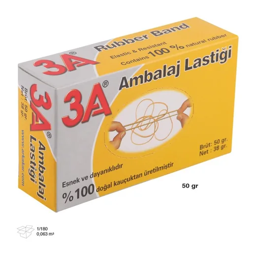 3A 50 GR LASTİK 1067