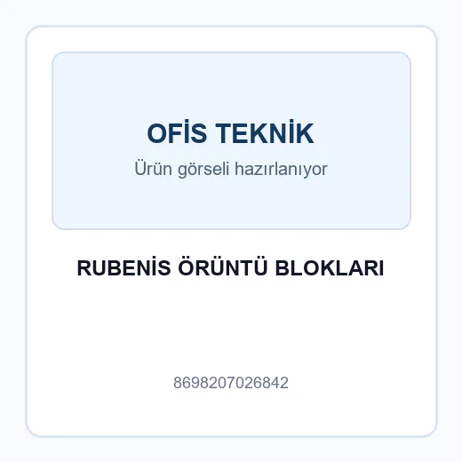 RUBENİS ÖRÜNTÜ BLOKLARI