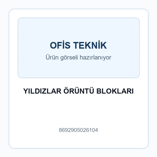 YILDIZLAR ÖRÜNTÜ BLOKLARI