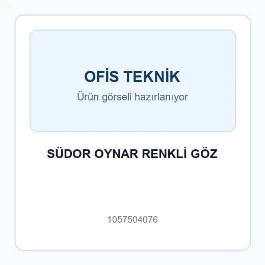 SÜDOR OYNAR RENKLİ GÖZ
