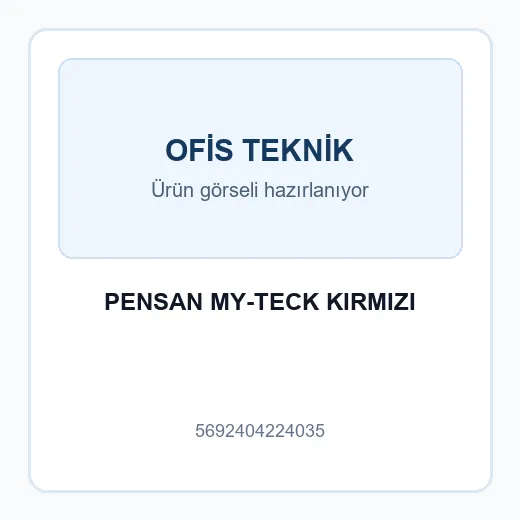 PENSAN MY-TECK KIRMIZI