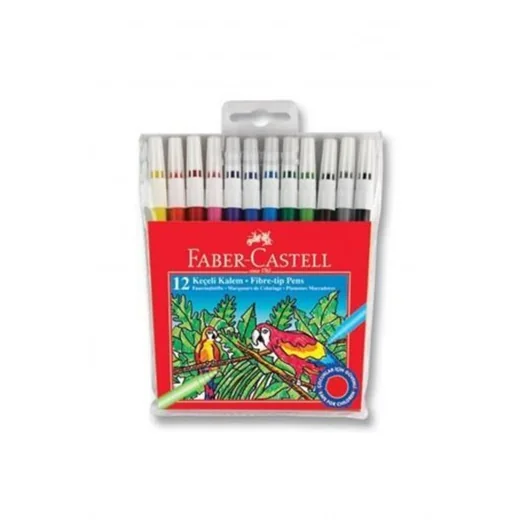 FABER CASTEL KEÇELİ KALEM 12 Lİ YIKANABİLİR