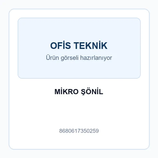 MİKRO ŞÖNİL