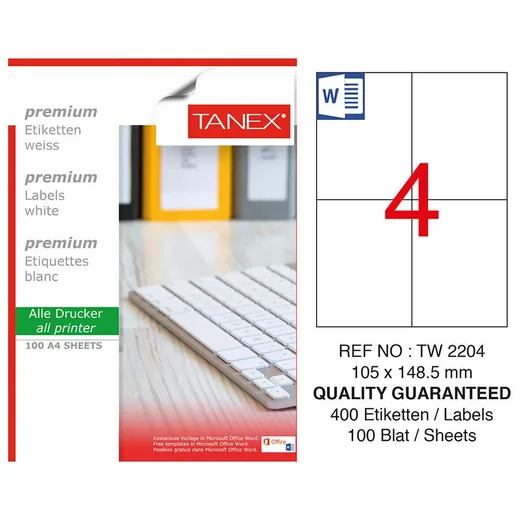 TANEX 2204 ETİKET