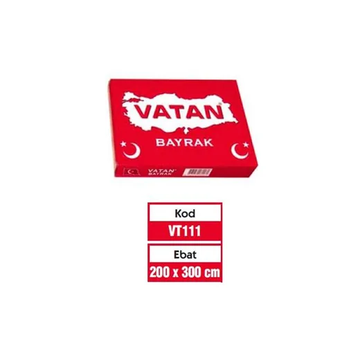 VATAN 200X300 BAYRAK