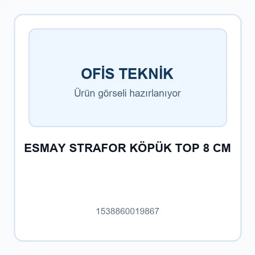 ESMAY STRAFOR KÖPÜK TOP 8 CM