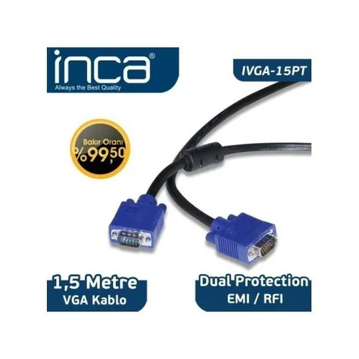 INCA 1,5 MT VGA KABLO