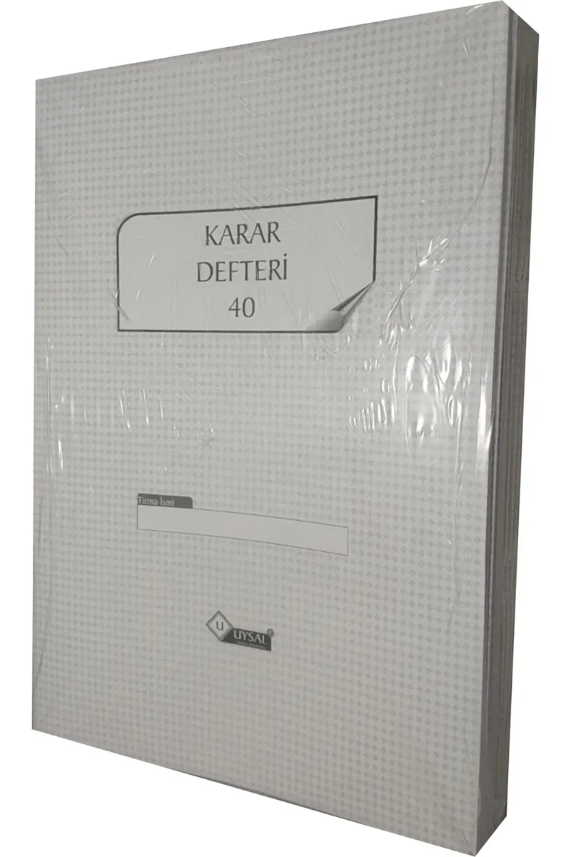 UYSAL KARAR DEFTERİ