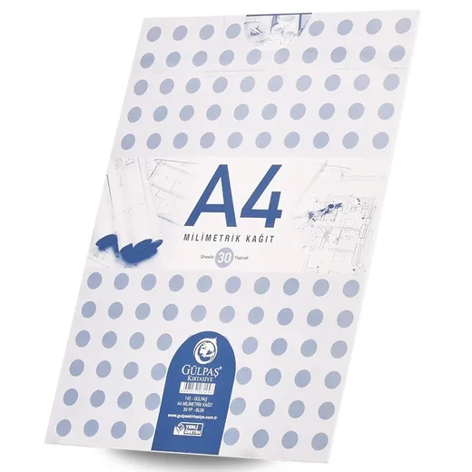 GÜLPAŞ MİLİMETRİK DEFTER