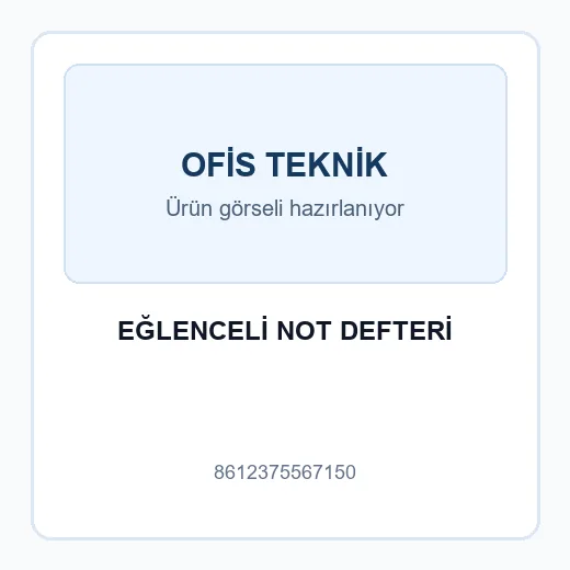 EĞLENCELİ NOT DEFTERİ