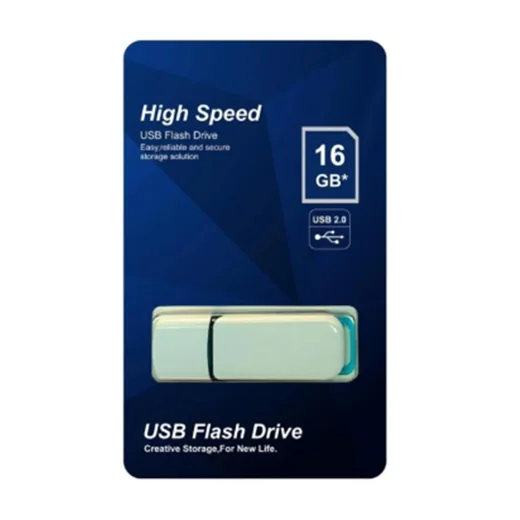 HIG SPEED 16 GB FLASH BELLEK KAPAKLI BEYAZ