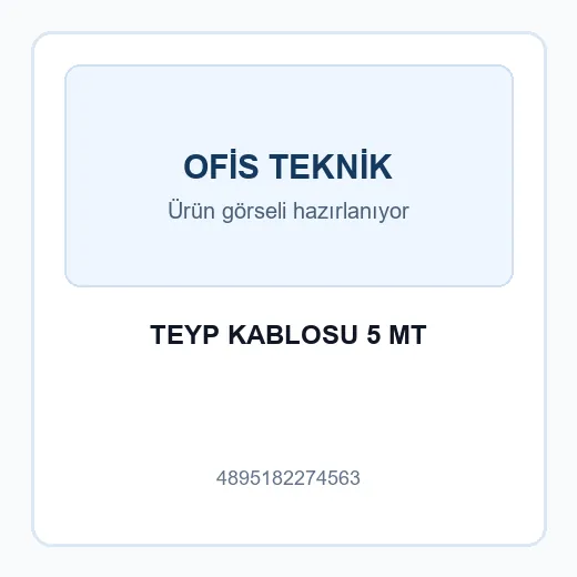 TEYP KABLOSU 5 MT