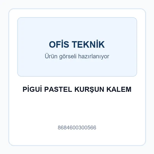 PİGUİ PASTEL KURŞUN KALEM