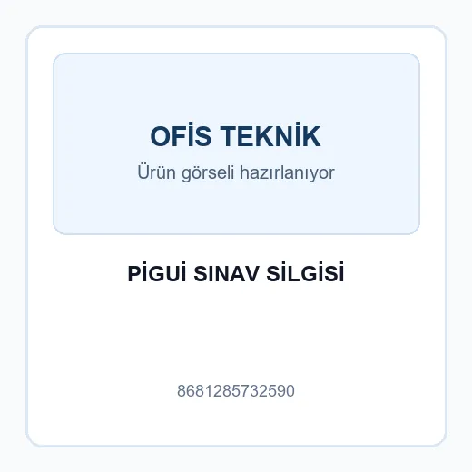 PİGUİ SINAV SİLGİSİ