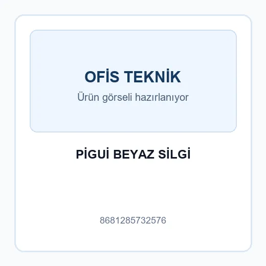 PİGUİ BEYAZ SİLGİ