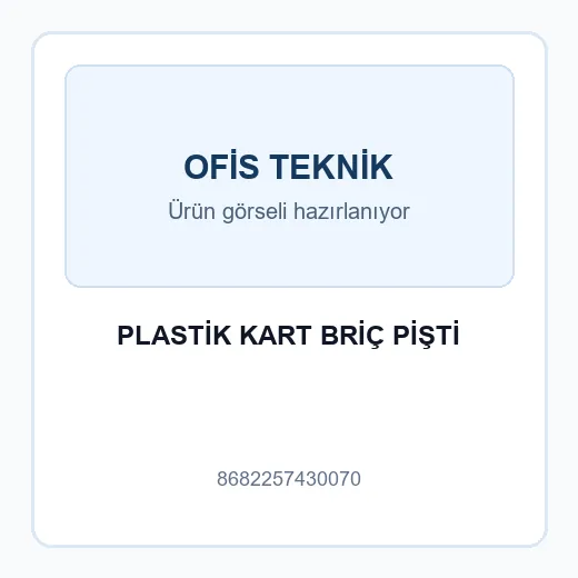 PLASTİK KART BRİÇ PİŞTİ