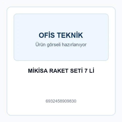 MİKİSA RAKET SETİ 7 Lİ