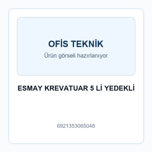 ESMAY KREVATUAR 5 Lİ YEDEKLİ