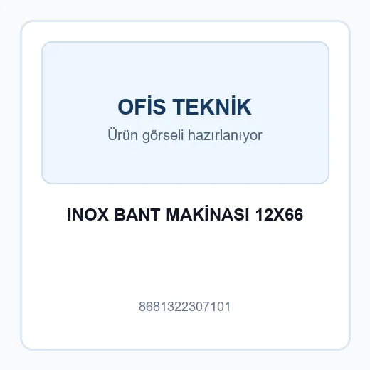 INOX BANT MAKİNASI 12X66
