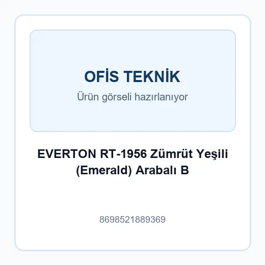 EVERTON RT-1956 Zümrüt Yeşili (Emerald) Arabalı B