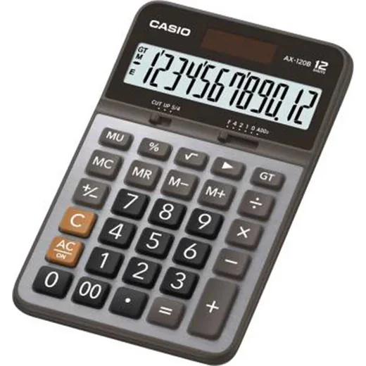 CASIO AX-120B MASA TİPİ 12 HANE HESAP MAKİNESİ
