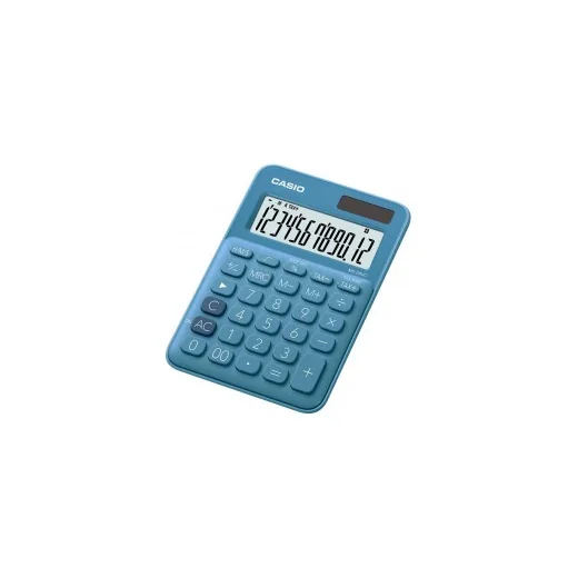 CASIO MS-20UC-BU RENKLİ MASA TİPİ 12 HANE HESAP MA