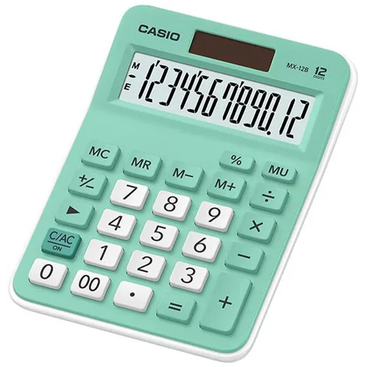 CASIO MX-12B-GN MASA TİPİ 12 HANE HESAP MAKİNESİ