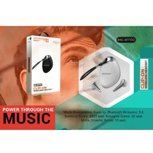 Megatech Mg-Bt101 true Bluetooth Earphone Kablosuz