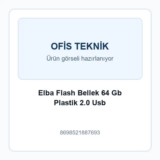 Elba Flash Bellek 64 Gb Plastik 2.0 Usb