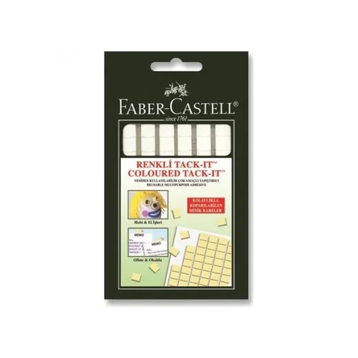 Faber-Castell Hamur Yapıştırıcı Tack-it 50 GR Beyaz 5130 187064
