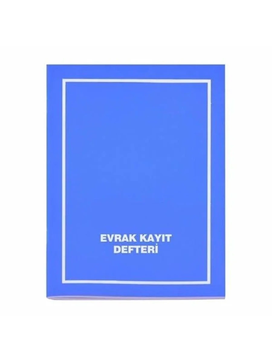 Gülpaş Evrak Kayıt Defteri Plastik Kapak 40 YP 117