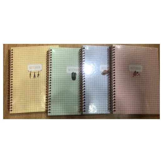 Keskin Color Spiralli Sert Kapak Defter Pötikare 16,5x22,5 120 Yp Kareli