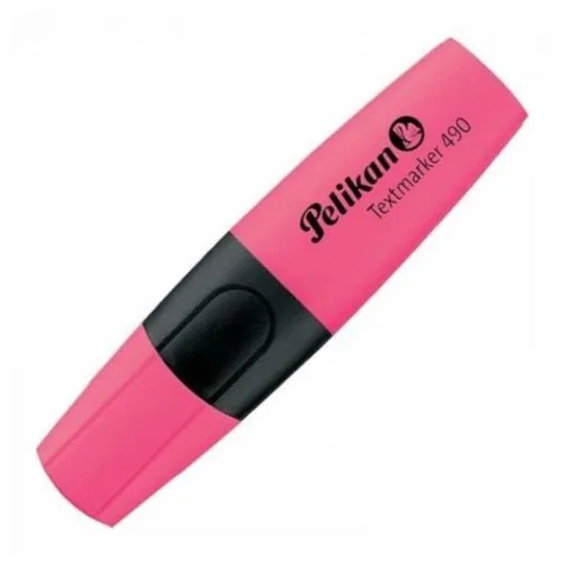 Pelikan Fosforlu Kalem Pembe 490