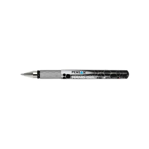 Pensan Roller Kalem Nano Gel Jel Bilye Uçlu 0.7 MM Siyah