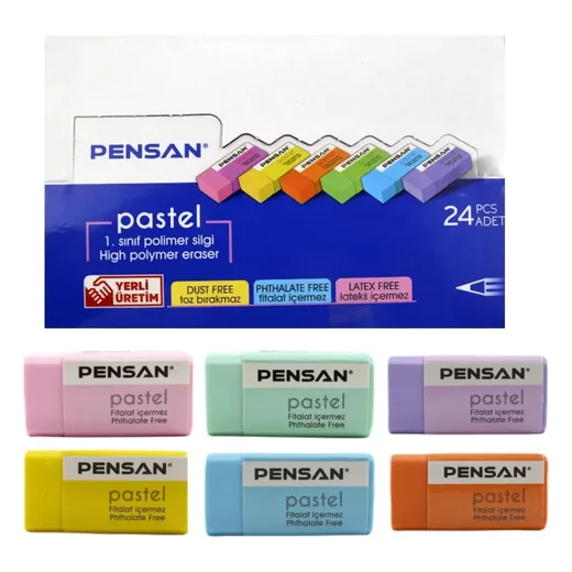 Pensan Silgi Pastel PSS-24P