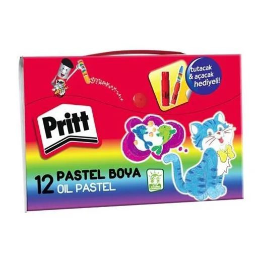 Pritt Pastel Boya Çantalı 12 Renk 1048062