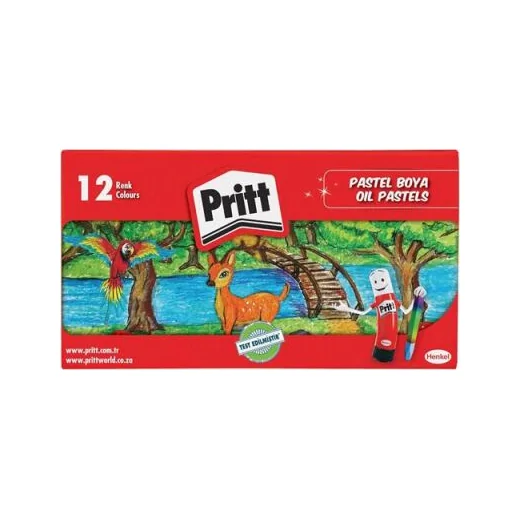 Pritt Pastel Boya Karton Kutu 12 Renk 1048061