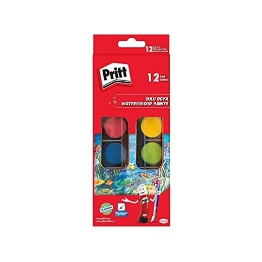 Pritt Sulu Boya Büyük Boy 12 Renk 1047948