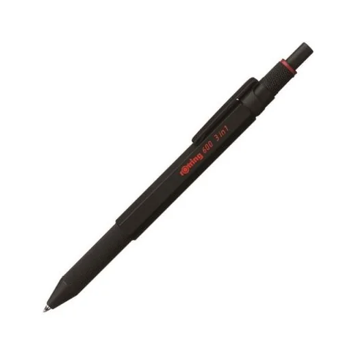 Rotring Multipen Üç Fonksiyonlu Kalem Siyah 600